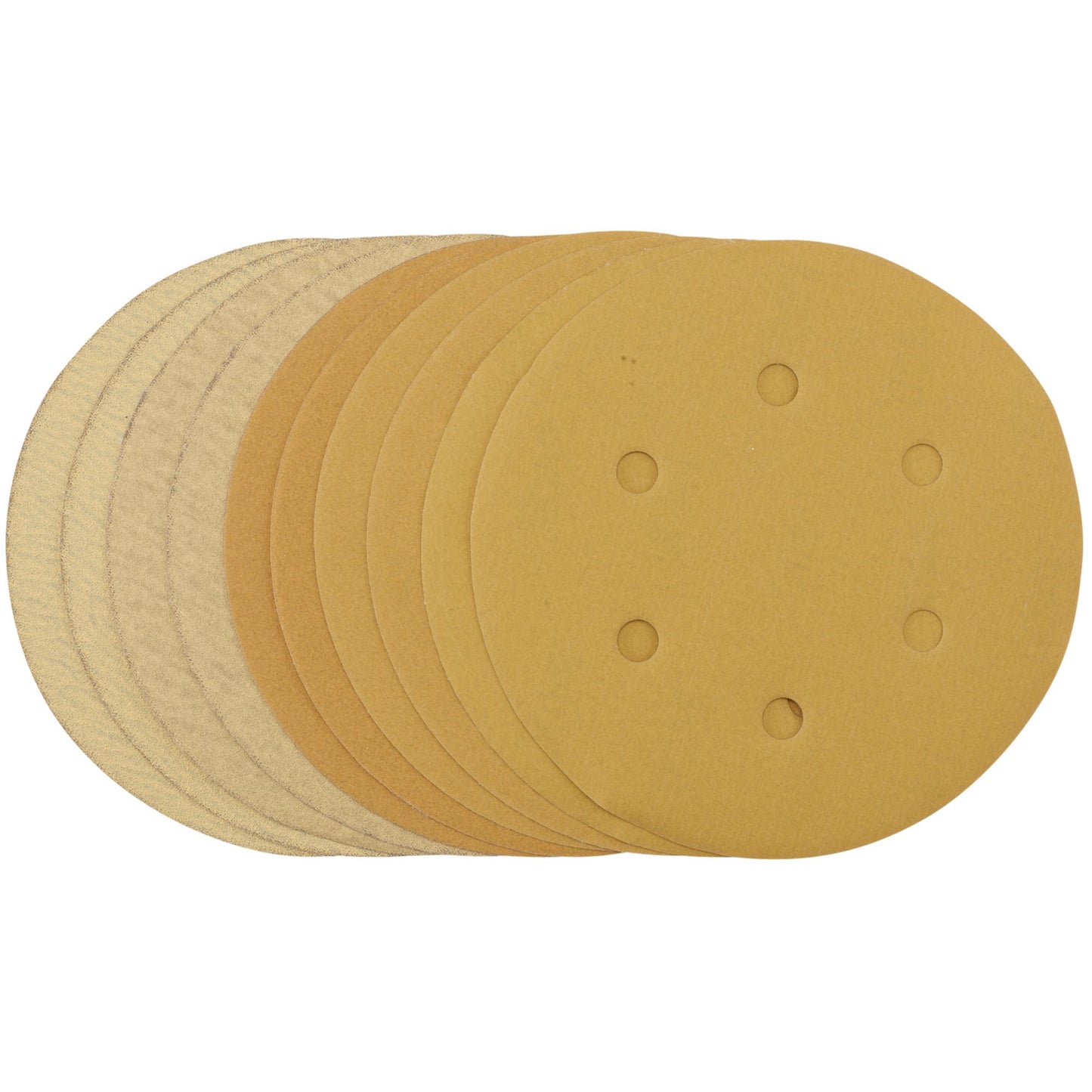 150MM GOLD SANDING DISC ASSRT