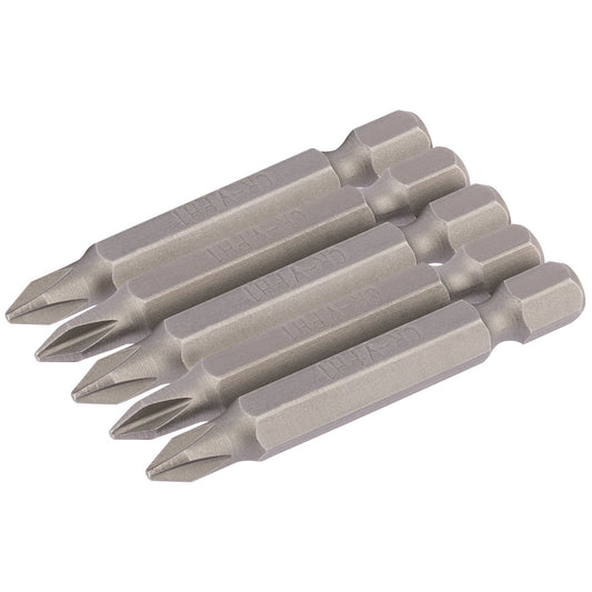 5PC 50MM NO1 C.SLOT S/D BIT