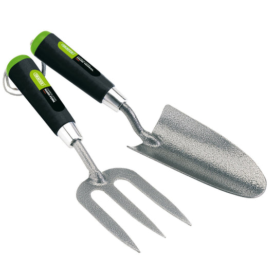 FORK & TROWEL SET CARBON/STEEL
