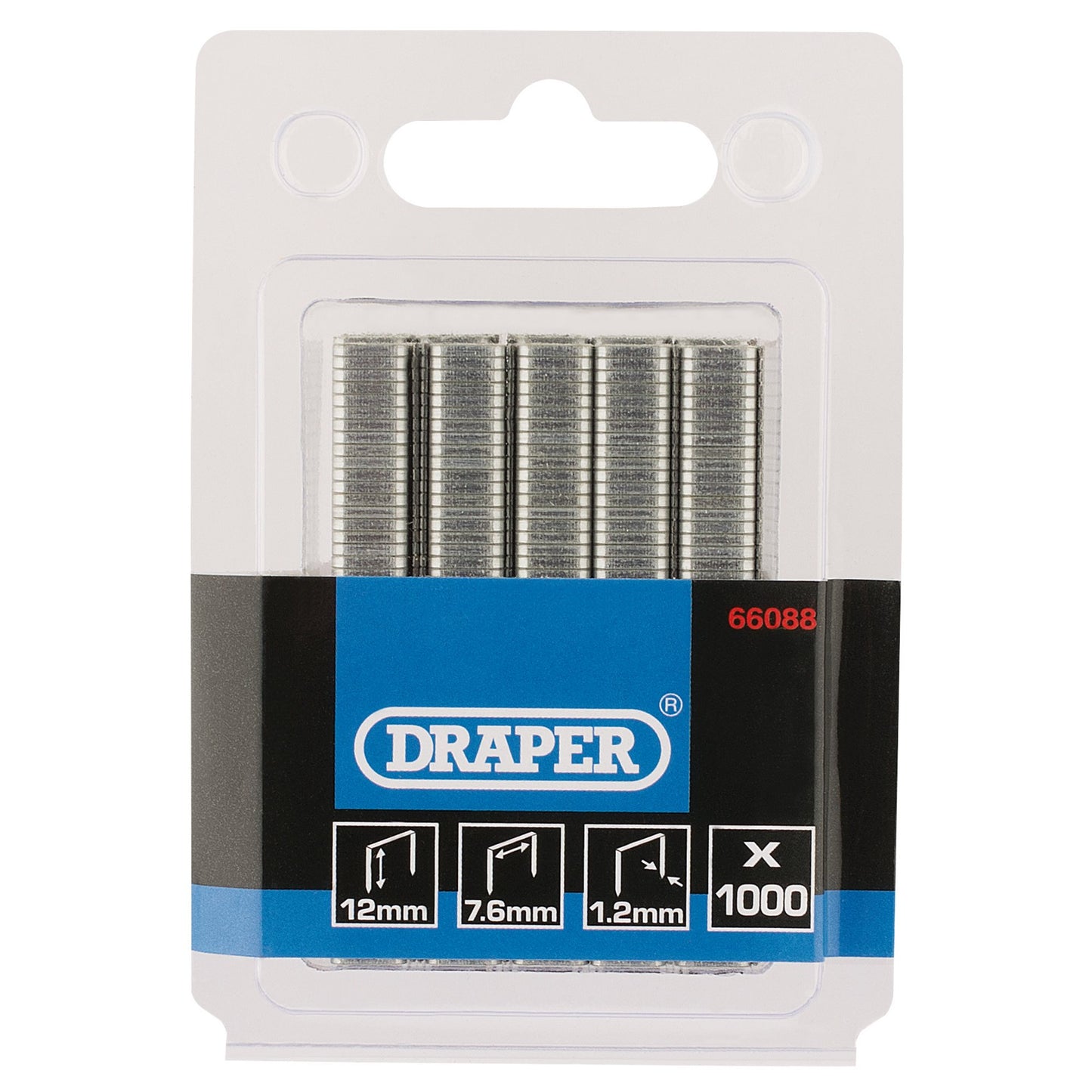 12MM 7.55MM STAPLES (BOX 1000)