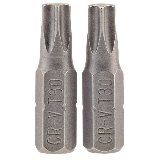 2PC 25MM T30 S/D BIT