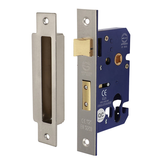 Euro Sashlock - Satin Nickel