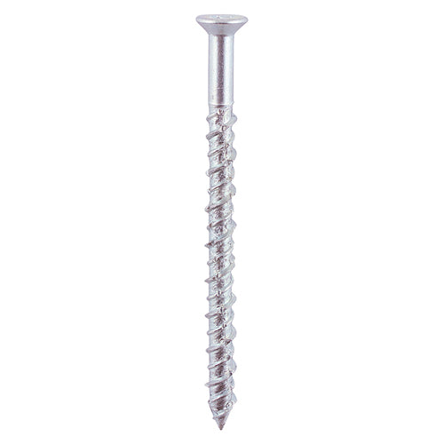 Masonry Screws - TX - Countersunk - Zinc