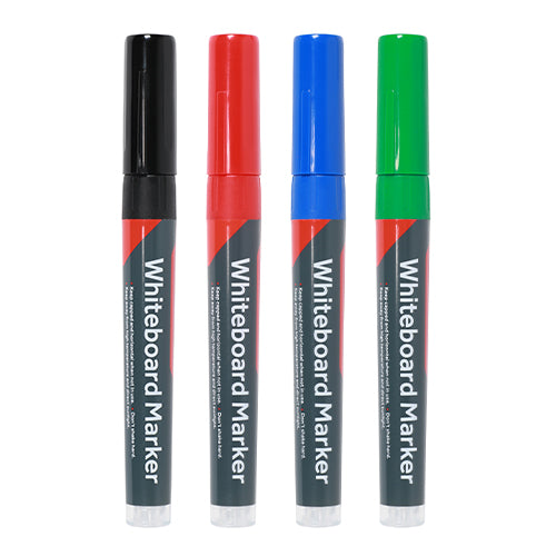 Whiteboard Markers - Fine Tip - Mixed Colours