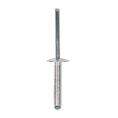 Rivets - Flange Head - Aluminium