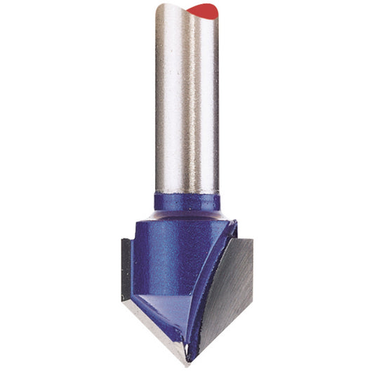 1/4"ROUTER BIT 12.7X90 DEG GRV