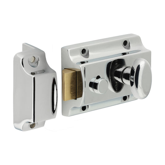 Traditional Nightlatch - Chrome