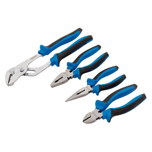 4 PIECE SOFT GRIP PLIER SET
