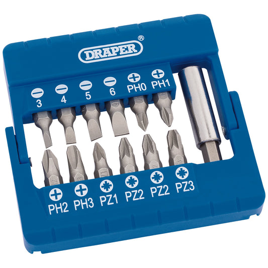 13PC SCREWDRIVER BIT SET 25MM