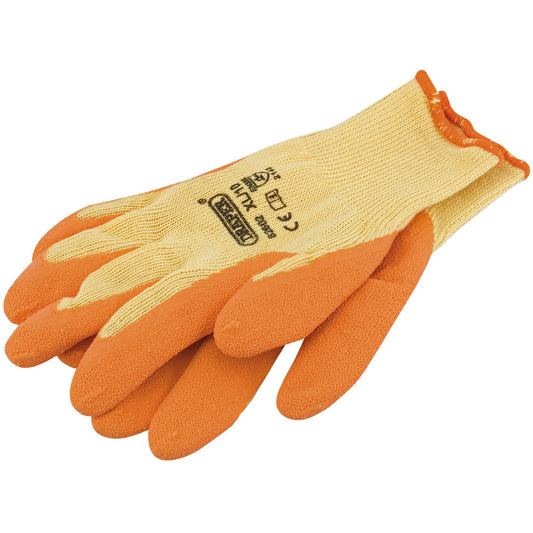 H.D.LATEX COATED ORANGE GLV XL