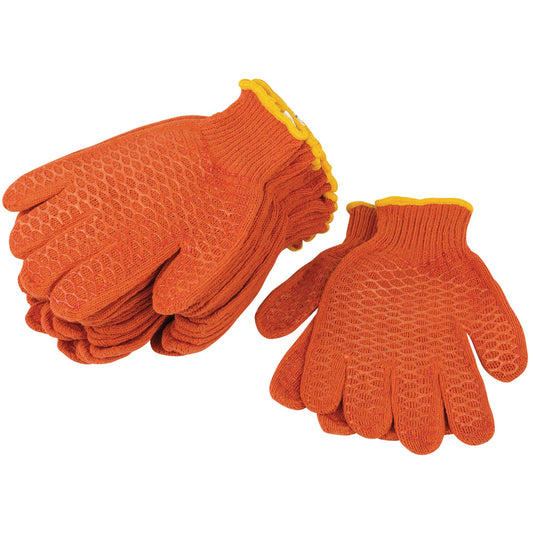 WORK GLOVE NONSLIP PAT XL X10