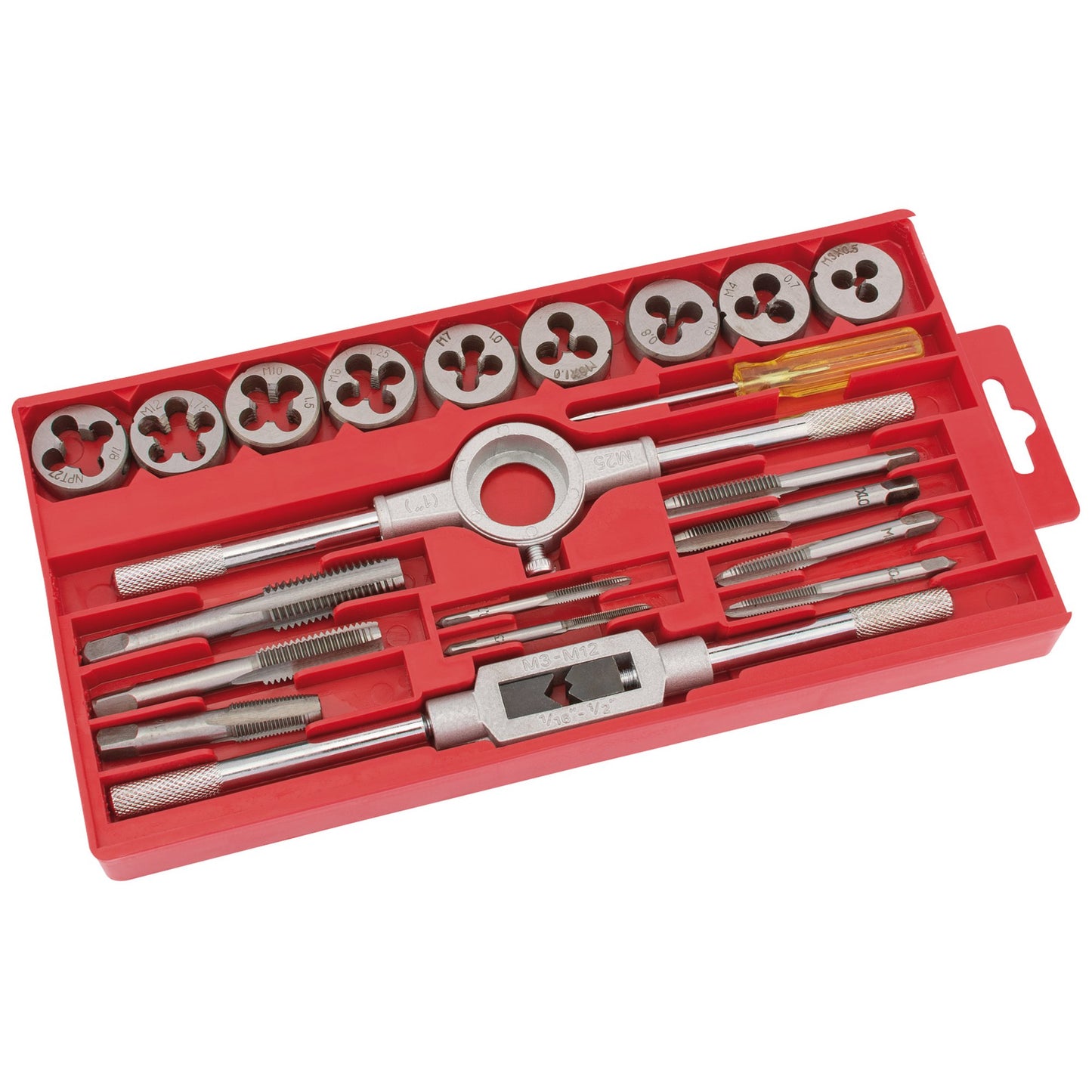 21 PIECE TAP AND DIE SET