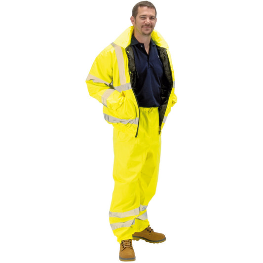 HI-VIS OVER TROUSER-SIZE M