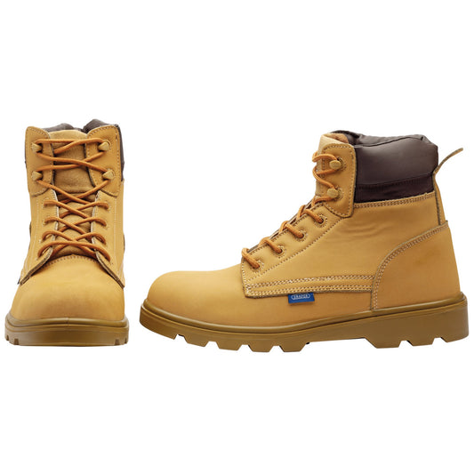 NUBUCK SAFETY BOOT #10