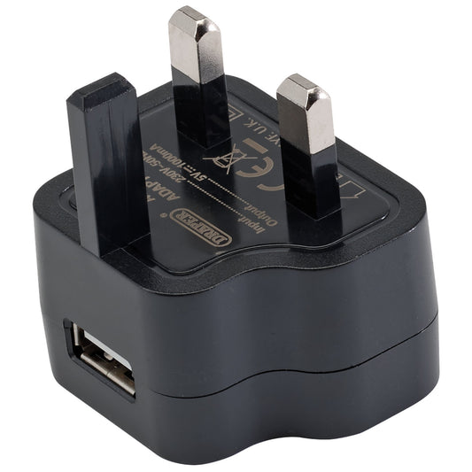 230V 1AMP USB CHARGER(UK)