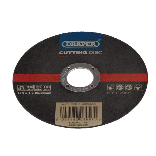 CUT/DISC INOX - 115X1MM