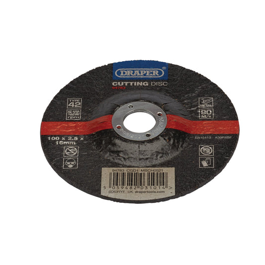 CUT/DISC METAL - 100X2.5MM DPC