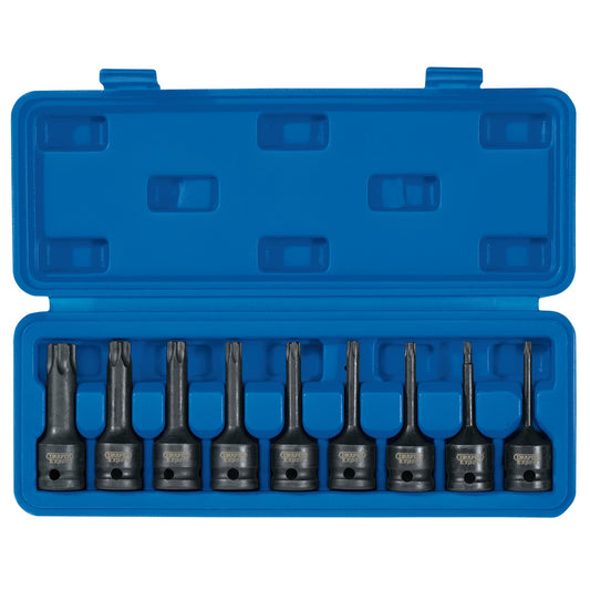 SET OF SOC.BITS-TX 1/2"DR 9PC