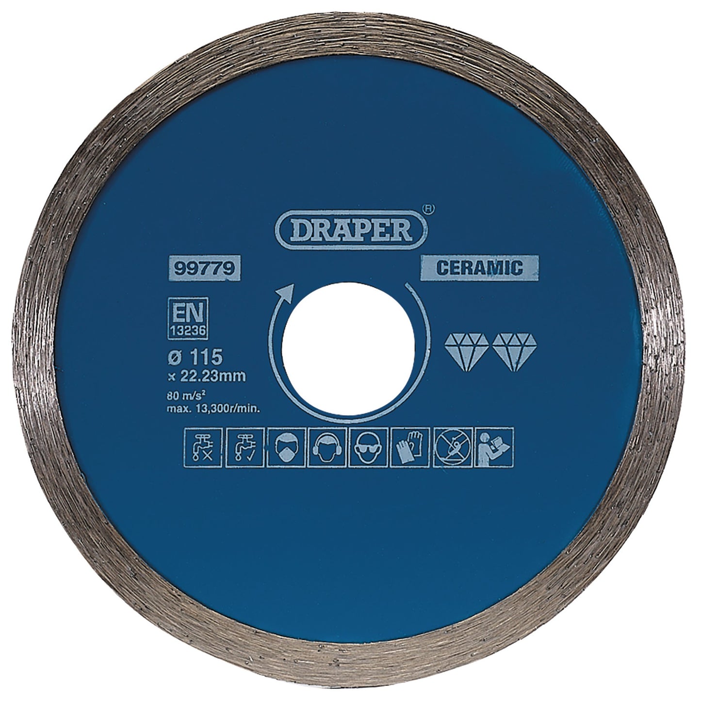 115MM CONTINUOUS DIAMOND BLADE