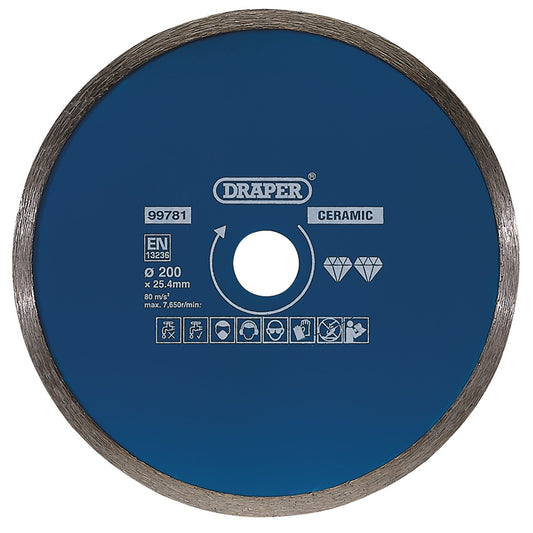 200MM CONTINUOUS DIAMOND BLADE