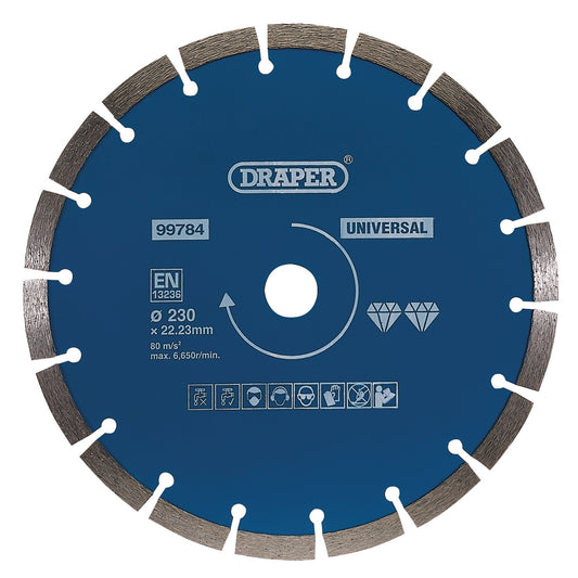 230MM SEGMENTED DIAMOND BLADE