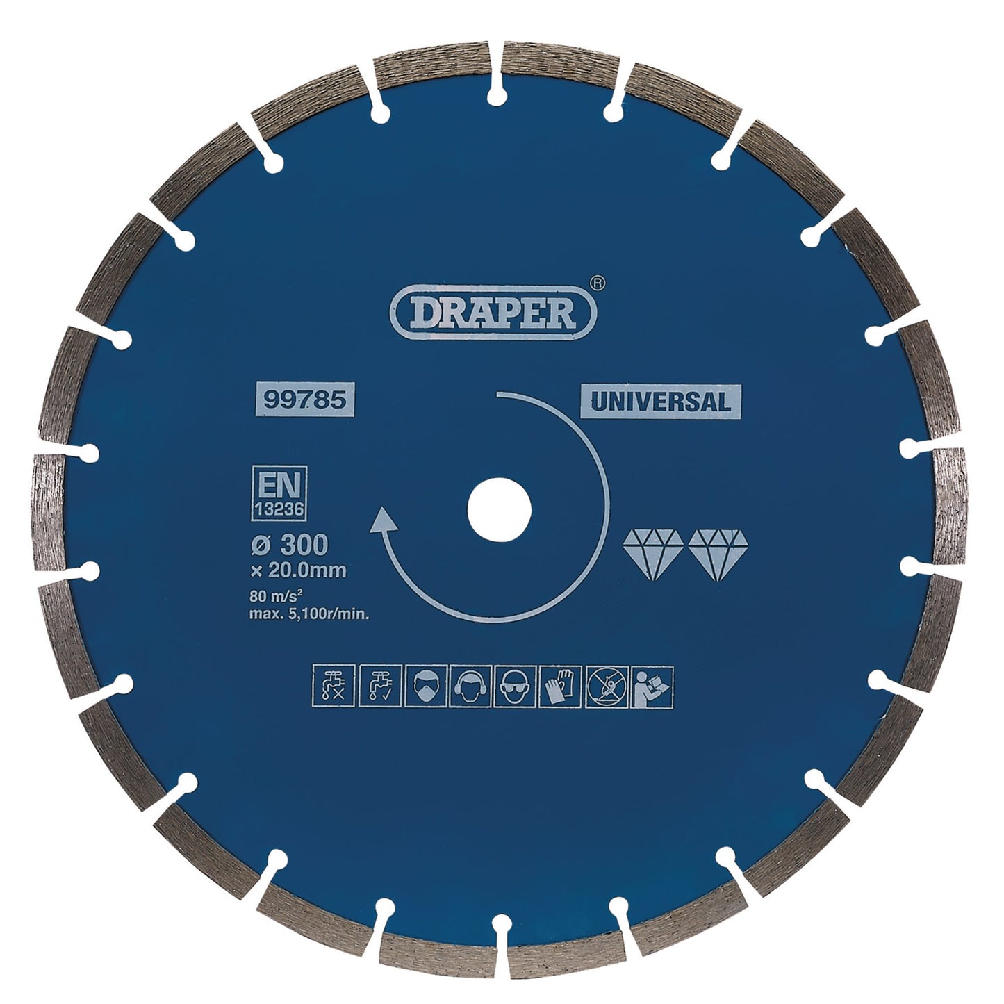 300MM SEGMENTED DIAMOND BLADE