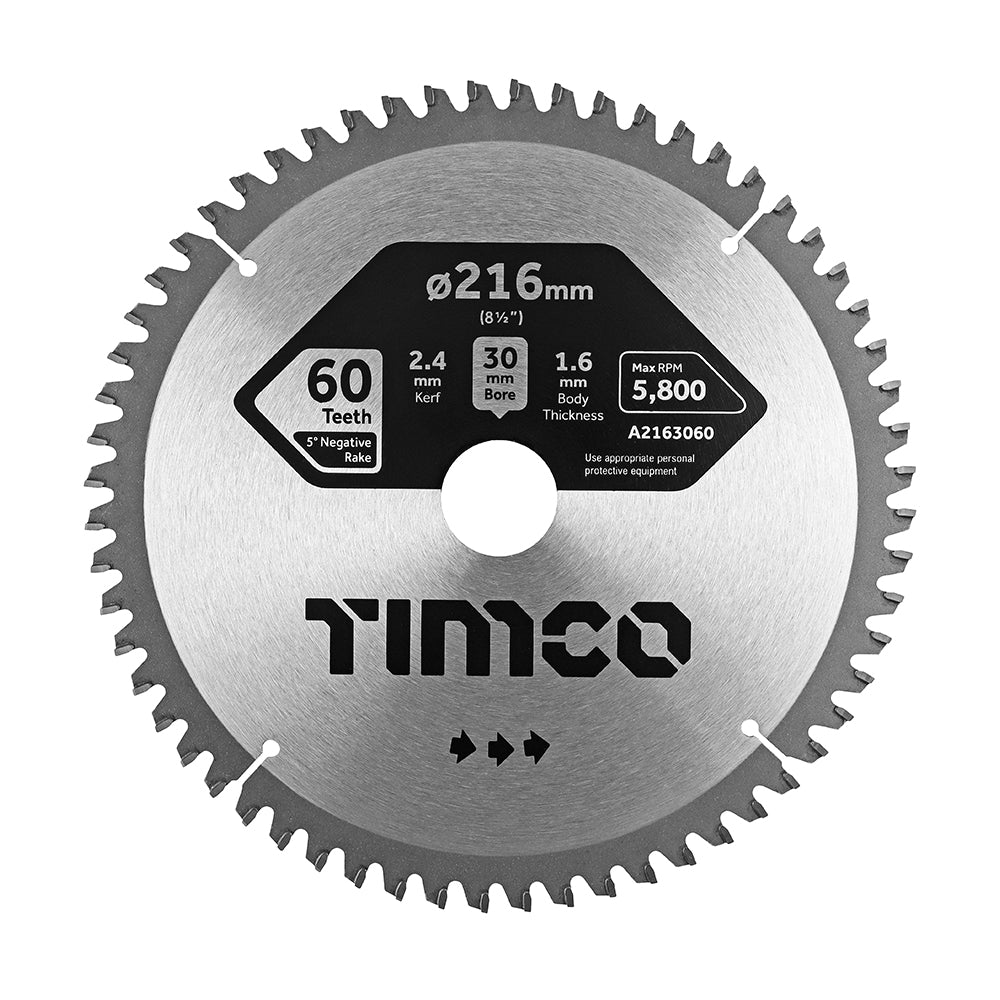 -5° Circular Saw Blade