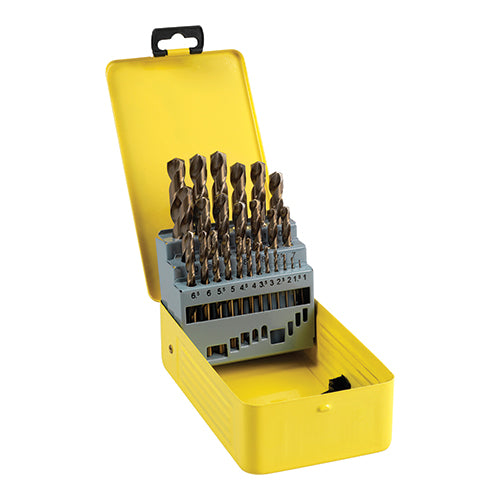 Ground Jobber Drills Set - Cobalt M35