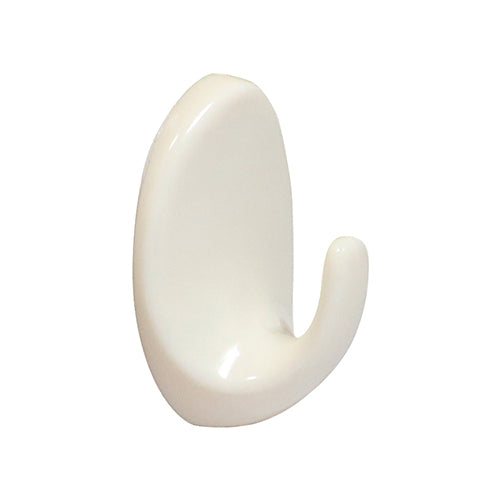 Oval Self-Adhesive Hooks - Large