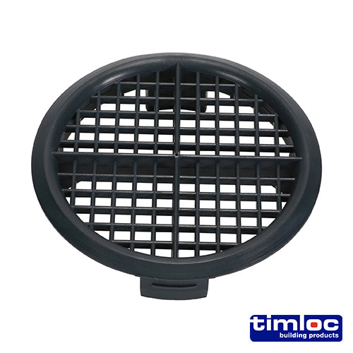 Timloc Push-in Soffit Vent - Grey - 1139