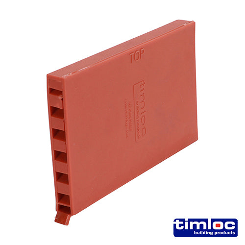 Timloc Cavity Wall Weep Vent - Terracotta - 1143TE