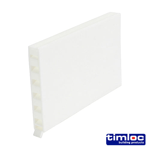 Timloc Cavity Wall Weep Vent - White - 1143WH