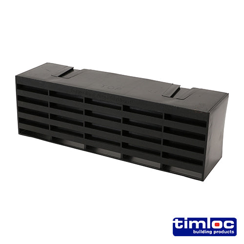 Timloc Airbrick - Plastic - Black - 1201ABBL