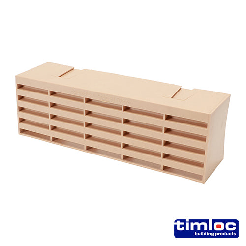 Timloc Airbrick - Plastic - Buff - 1201ABBU