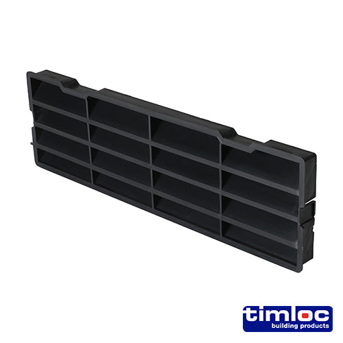 Timloc Through-Wall Cavity Sleeve Baffle - Black - 1238