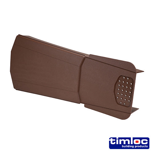 Timloc Ambi-Verge Universal Dry Fix Verge System - Brown - 99142