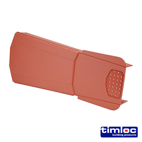 Timloc Ambi-Verge Universal Dry Fix Verge System - Terracotta - 99144