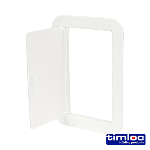 Timloc Access Panel - Plastic - Hinged - White - AP150