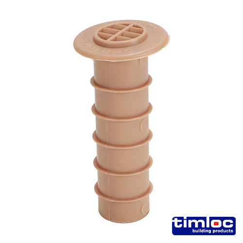 Timloc Cavity Wall Drill Vent - Buff - DV2