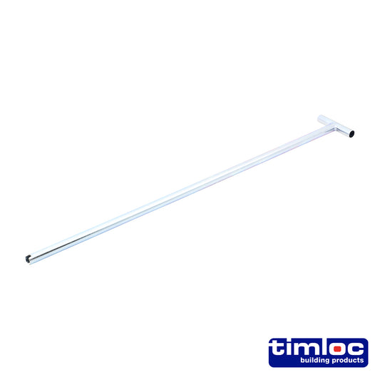 Timloc Slotted Loft Door Operating Metal Pole