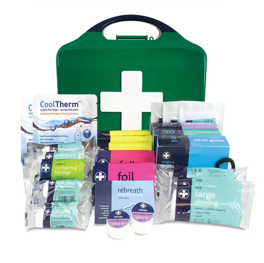 Workplace First Aid Kit - British Standard Compliant