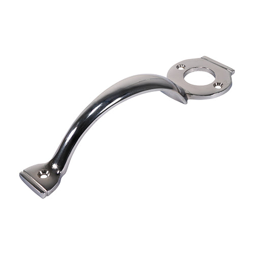 Escutcheon Handle - Chrome