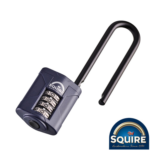 Combination Padlock - Steel 2.5" Long Shackle - CP40/2.5