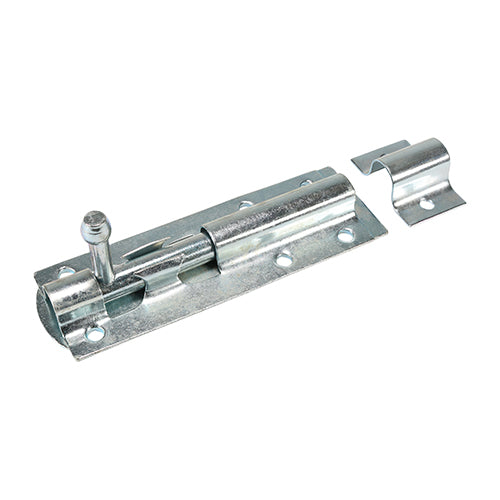 Straight Tower Bolt - Zinc