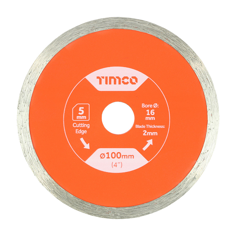 General Purpose Tile & Ceramic Diamond Blade - Continuous