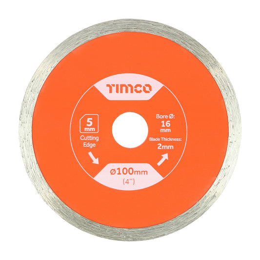 General Purpose Tile & Ceramic Diamond Blade - Continuous
