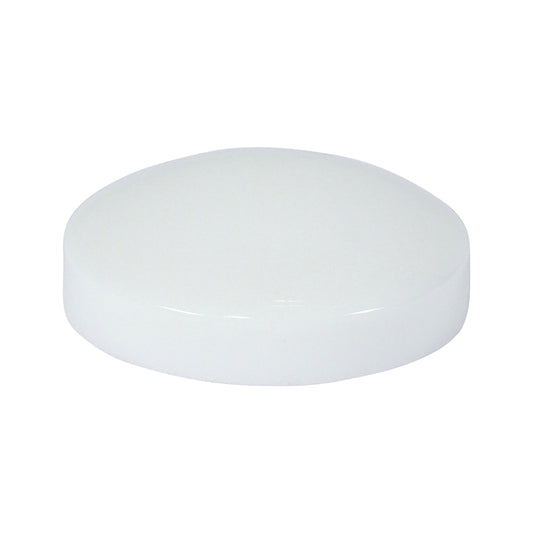 Two Piece Screw Caps - White